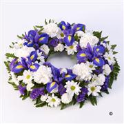 Classic Selection Wreath Blue and White