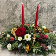 Christmas table centrepiece 