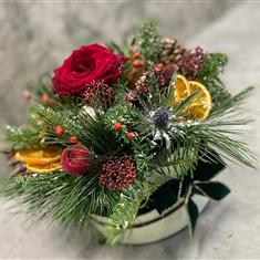 Bespoke Christmas hatbox  