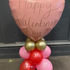 Valentines Balloon Tower