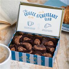Coffee &amp; Croissant Club Truffle Tin